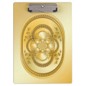 Goldplatte Klemmbrett (Vorderseite)