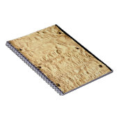 Goldplatte mit "kurzer" Etruscan Aufschrift, von Notizblock (Rechte Seite)