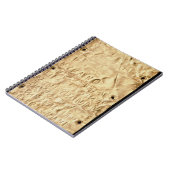 Goldplatte mit "kurzer" Etruscan Aufschrift, von Notizblock (Linke Seite)