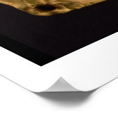 Goldplatte mit phönizischer Inschrift von Santa Poster (Ecke)