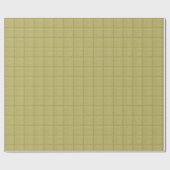 Goldplätze Geschenkpapier (Flach)