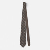 Goldpolka dots Servietten Nacken Krawatte (Vorderseite)
