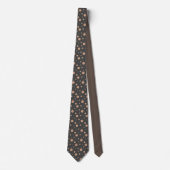 Goldpolka dots Servietten Nacken Krawatte (Vorderseite)