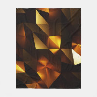 Goldpolygon: 3D Abstrakt Rendering