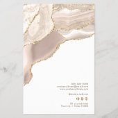 Goldpreis-Liste für Elfenbeingold Flyer (Hinten)