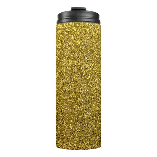 Goldpuder Thermosbecher (Vorderseite)