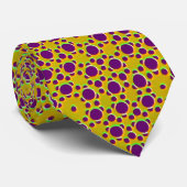 GoldPurple Krawatte (Gerollt)