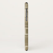 Goldquadrate, moderne geometrische Galerie Case-Mate iPhone Hülle (Hinten/Links)