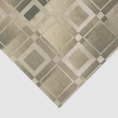 Goldquadrate - Party für moderne geometrische Form Seidenpapier (Ausschnitt)