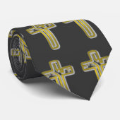 GoldquerZauber Jesus Krawatte (Gerollt)
