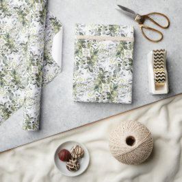 Goldrahmen aus grünem Blattgold Geschenkpapier