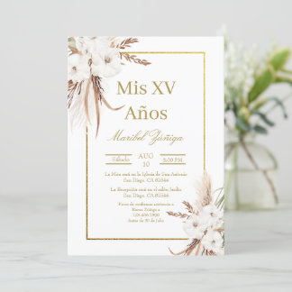 Goldrahmen - Einladung