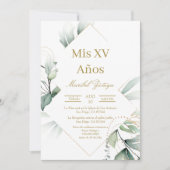 Goldrahmen - Einladung (Vorderseite)