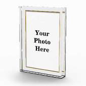 Goldrahmen Fotoblock (Rechts)