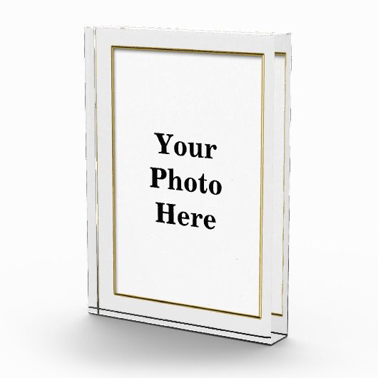 Goldrahmen Fotoblock (Rechts)