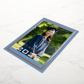 Goldrahmen für Rose - Klasse 2025 Folieneinladung (Gedreht)