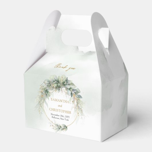 Goldrahmen Geschenkschachtel (Rückseite)