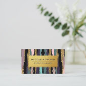 Goldrahmen-Kunstmuster Visitenkarte (Stehend Vorderseite)