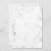 Goldrahmen mit Blume Save The Date (Rückseite)