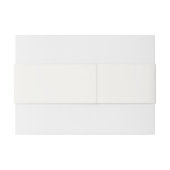 Goldrahmen mit Hübschen Blume Einladungsbanderole (Rückseitenbeispiel)