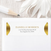 Goldrahmen mit weißem Hintergrund (Insitu)