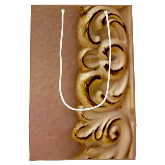 Goldrahmen Mittlere Geschenktüte (Rückseite)