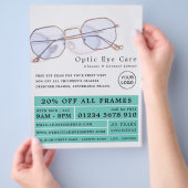 Goldrahmen, Optiker, Techniker Flye Flyer (Hand)