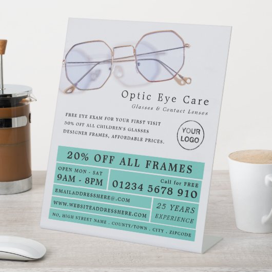 Goldrahmen, Optiker, Techniker Sockelschild (In Situ)