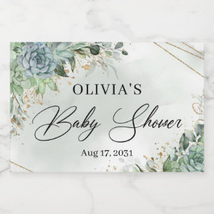 Goldrahmen Schaumweinetikett