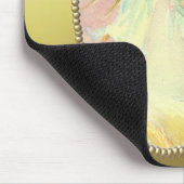 GOLDrahmen u. -ENGEL durch SHARON SHARPE Mousepad (Ecke)