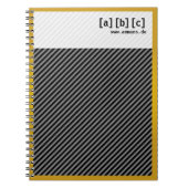 Goldrand Note book Notizblock (Vorderseite)