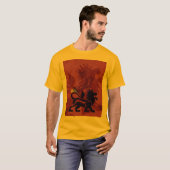 GoldRas Löwe-T-Shirt T-Shirt (Vorne ganz)