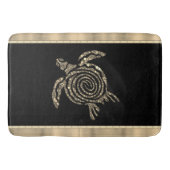 Goldrausch Badematte (Vorderseite)