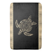 Goldrausch Badematte (Vorderseite Vertikal)