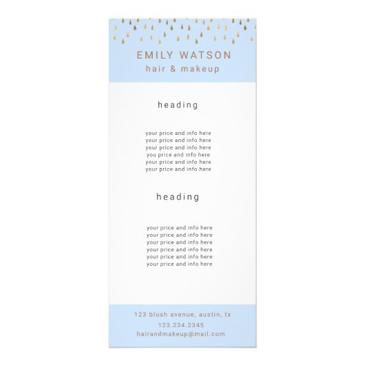 Goldrausch-Imitate belegen Trendpreis Werbekarte (Vorne)