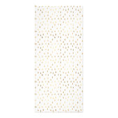 Goldrausch-Imitate belegen Trendpreis Werbekarte (Hinten)