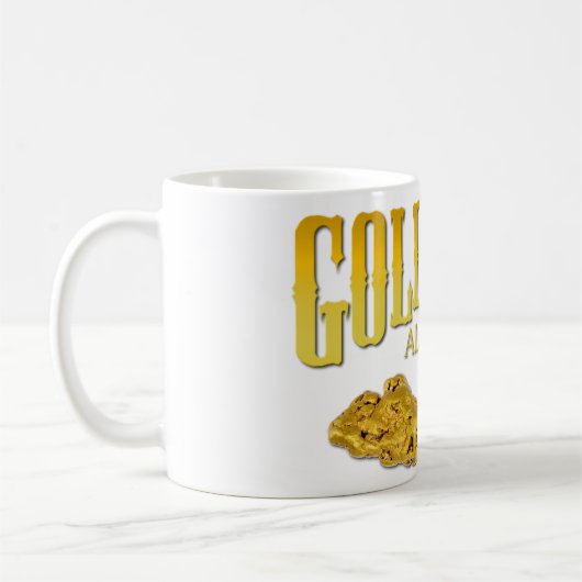 Goldrausch Kaffeetasse (Links)