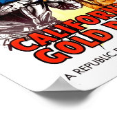 Goldrausch-Klassiker-Plakate Poster (Ecke)