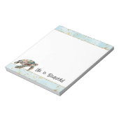 Goldrausch-Meeresschildkröte Notizblock (Rotiert)