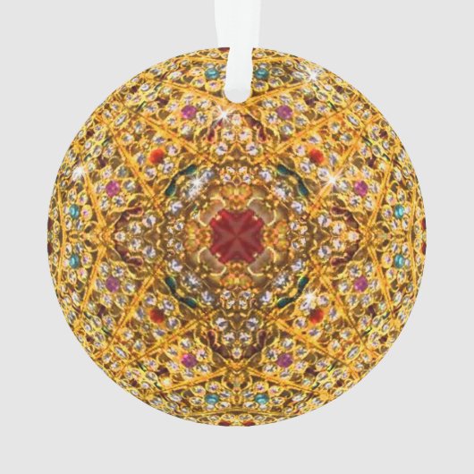 Goldrausch Ornament (Rückseite)