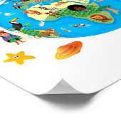 Goldrausch-Plakat Poster (Ecke)