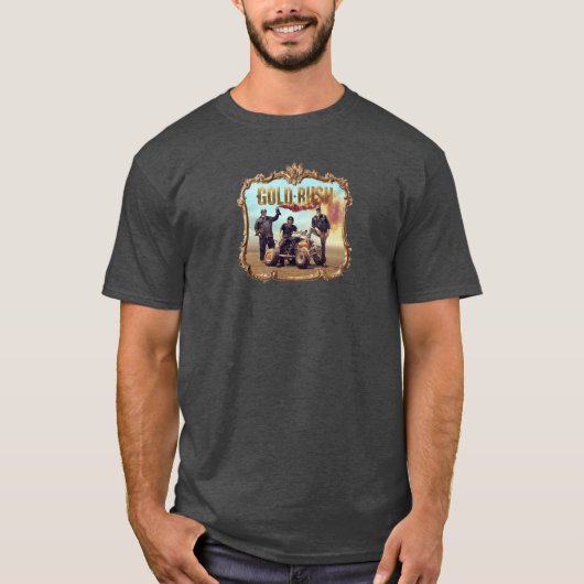 Goldrausch Rauch T-Shirt (Vorderseite)
