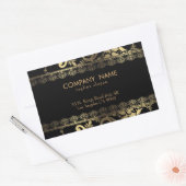 Goldrausch Rechteckiger Aufkleber (Umschlag)