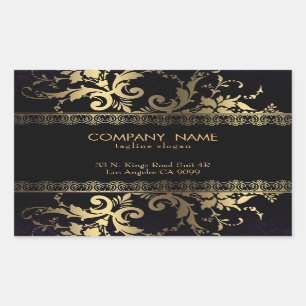 Goldrausch Rechteckiger Aufkleber