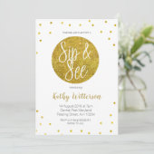 Goldrausch und Einladung (Stehend Vorderseite)