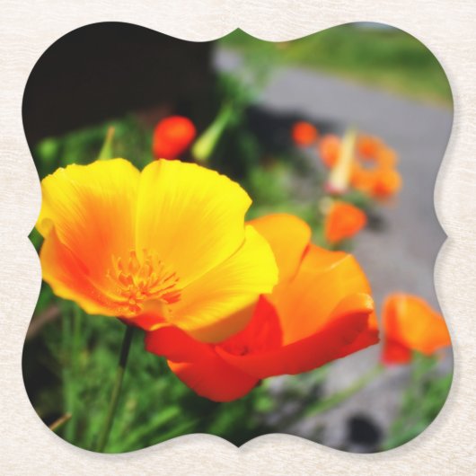 Goldrausch Untersetzer (Vorderseite)