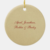 Goldrausch von unserem Haus bis zu Ihrem Ornament (Hinten)