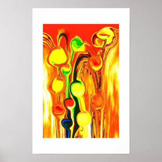 Goldregen Kunst Poster (Vorne)