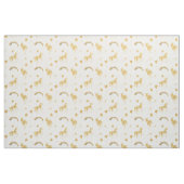 Goldregenbogen-Traum-Einhorn Stoff (Fat Quarter (45,7 x 55,9 cm))