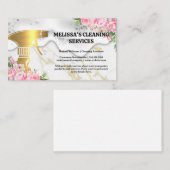 Goldreinigung | BLUME | Seifenspulen Visitenkarte (Vorne/Hinten)